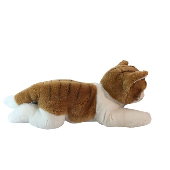 Russ Yomiko Classics British Short Hair Kitty Cat Plush 12" Orange White Stuffed - Picture 4 of 9